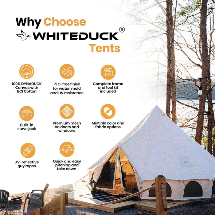 White Duck Outdoors 23' Avalon Optimus Bell Tent