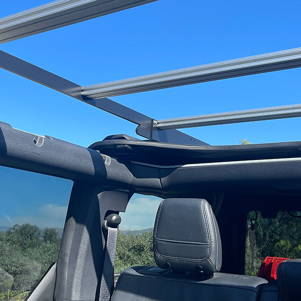 BadAss Tents Full Roof Rack For 2021-24 Ford Bronco 4-Door Hardtop