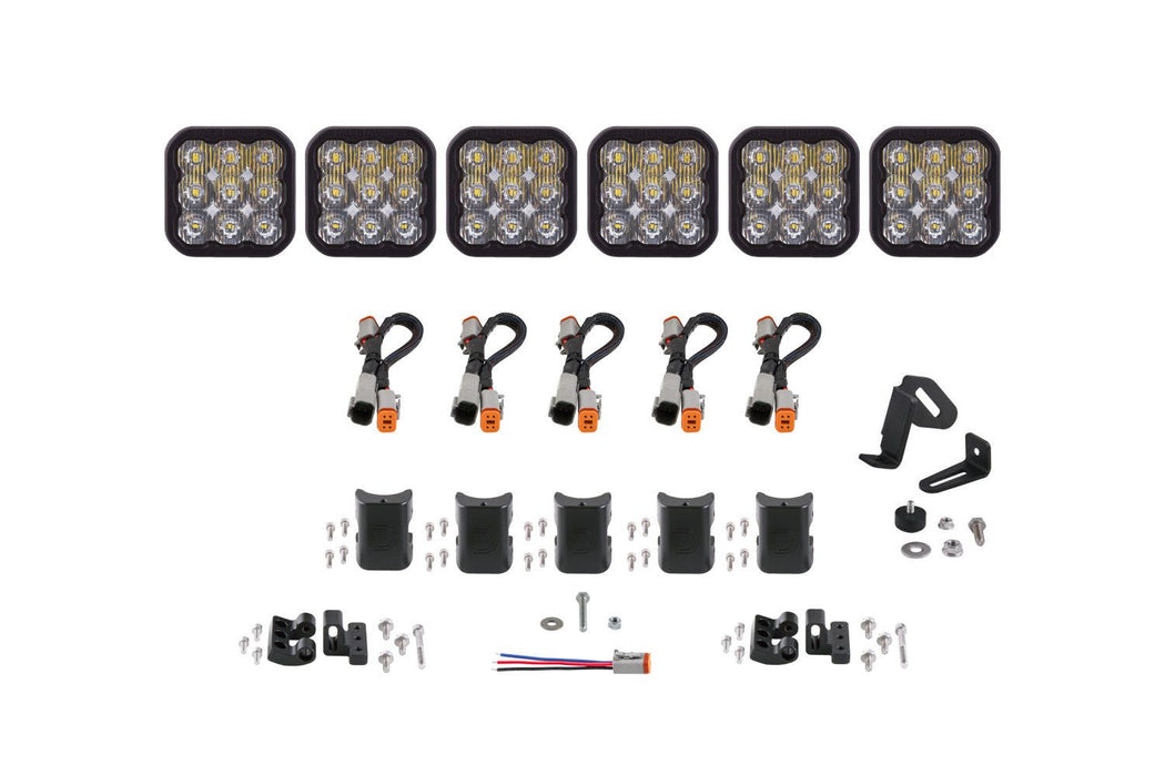 Diode Dynamics SS5 CrossLink 6-Pod LED Light Bar