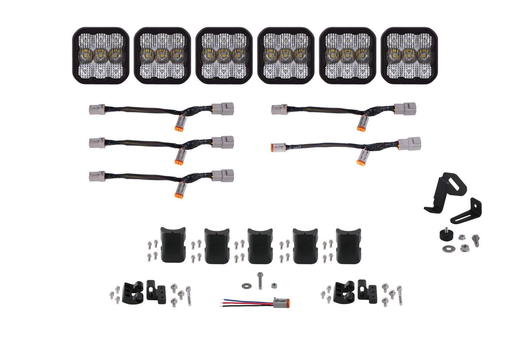 Diode Dynamics SS5 CrossLink 6-Pod LED Light Bar