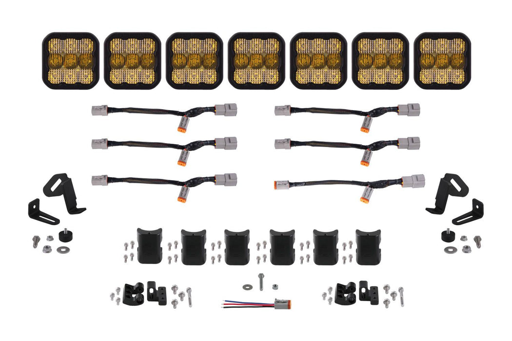 Diode Dynamics SS5 CrossLink 7-Pod LED Light Bar