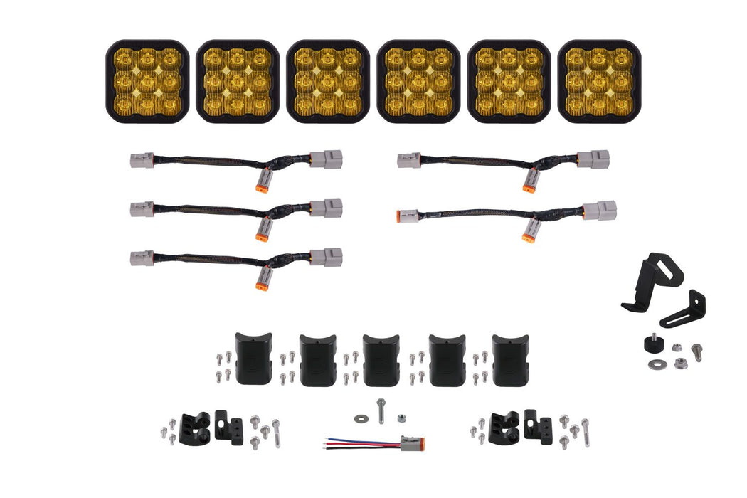 Diode Dynamics SS5 CrossLink 6-Pod LED Light Bar