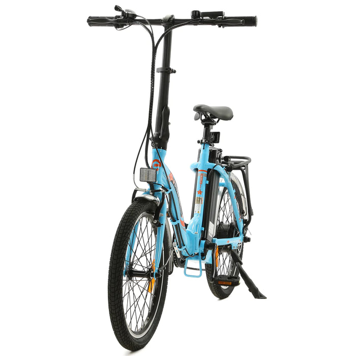 ECOTRIC BIKES UL Certified Starfish 20" Portable and Folding Electric Bike