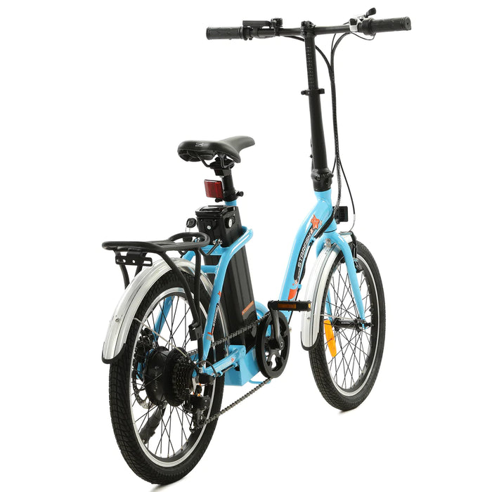 ECOTRIC BIKES UL Certified Starfish 20" Portable and Folding Electric Bike