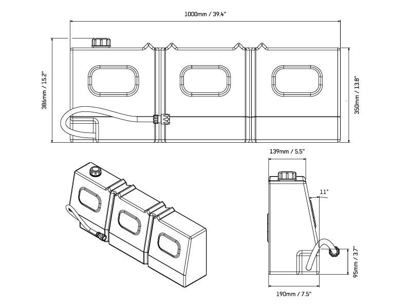 Front Runner Slanted Water Tank