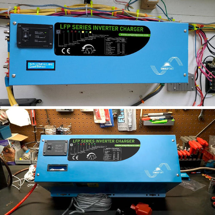 SunGold Power 4000W DC 24V Pure Sine Wave Inverter With Charger