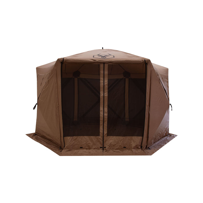 Gazelle Tents G6 Deluxe Pop-Up Portable 6-Sided Gazebo
