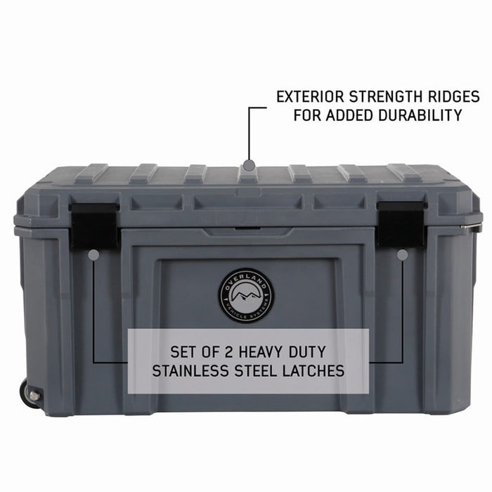 Overland Vehicle Systems Dry Cargo Box With Drain and Bottle Opener