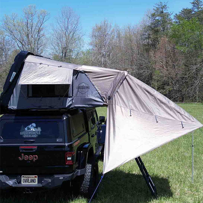 Overland Vehicle Systems HD Bushveld II Hard Shell Roof Top Tent For 2 People