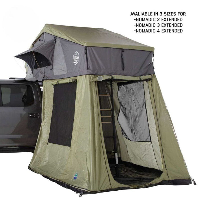 Overland Vehicle Systems HD Nomadic 3 Extended Roof Top Tent For 3 People