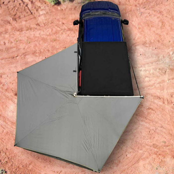 Overland Vehicle Systems Nomadic 270 LT Awning with Black Cover