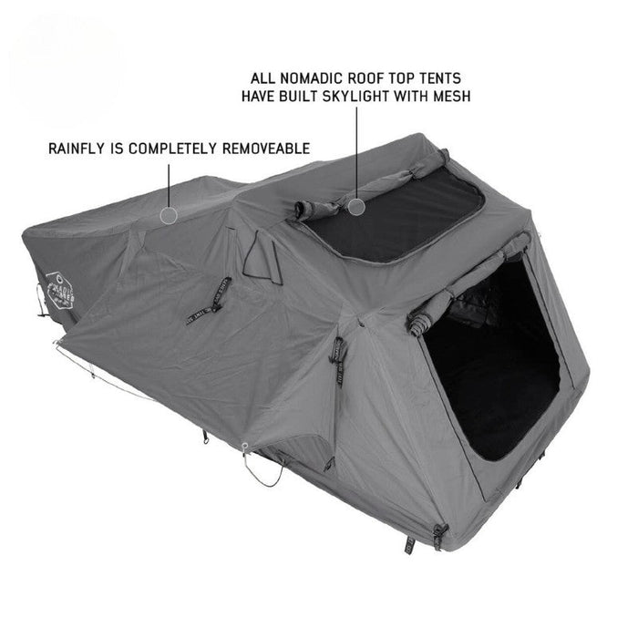 Overland Vehicle Systems HD Nomadic 2 Extended Roof Top Tent For 2 People